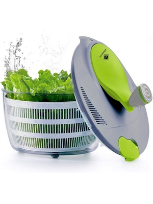 Kilokelvin Plastica centrifuga per insalata 4 litri Asciugatrice rapida per verdure
