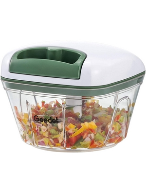 Tritatutto Manuale, Facile Pulizia e Sicuro Tritatutto per Verdure, Tritatutto a Cipolla Veloce per Verdure, Frutta e Noci