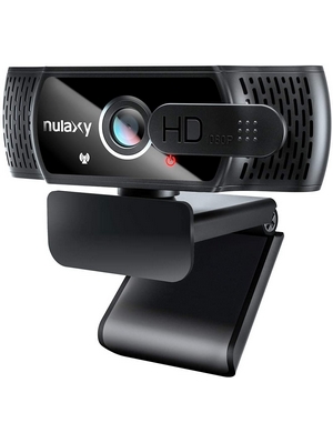AMAZON Informatica 6 Nulaxy Webcam Full HD 1080p, con otturatore per la Privacy per videochiamate, correzione della Luce HD, Funziona con Skype, Zoom, FaceTime, Hangouts, PC/Mac/Laptop/Smart TV