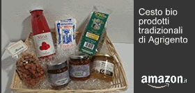 Cesto bio prodotti genuini e tradizionali di Agrigento