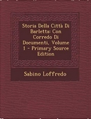 Storia Della Citta Di Barletta