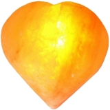 lampada di sale - cuore