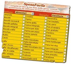 Progetti Casa 1 lista della spesa