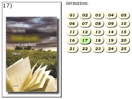 InformEnigmistica 2 Tastini numerati, cliccandoci o passandoci sopra con il mouse, rivelano la copertina del libro