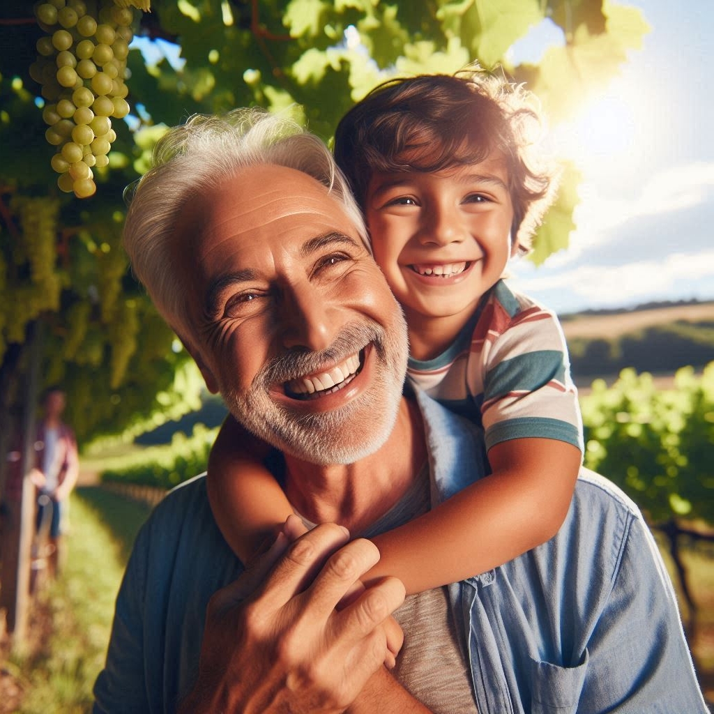 Saggezza scordata... 1 Ben ricordo mio nonno nella vigna